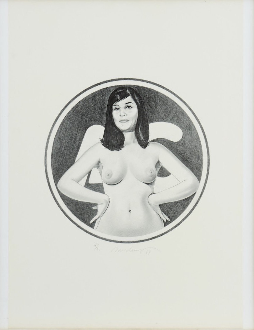 Mel Ramos – Kvinna, 1969 – Lithograph