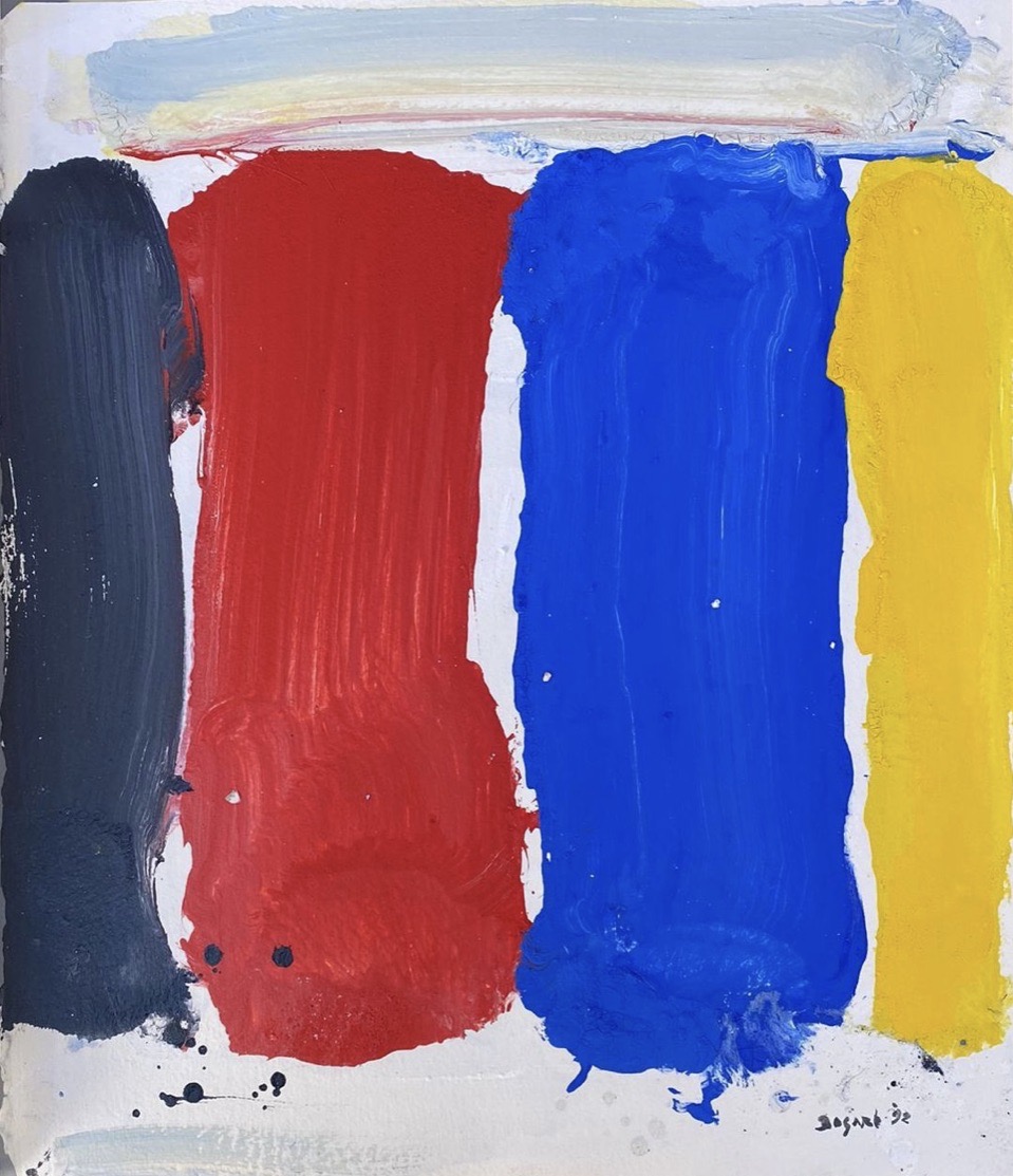 Bram Bogart – Composition no. 7, 1992 – Mixed Media