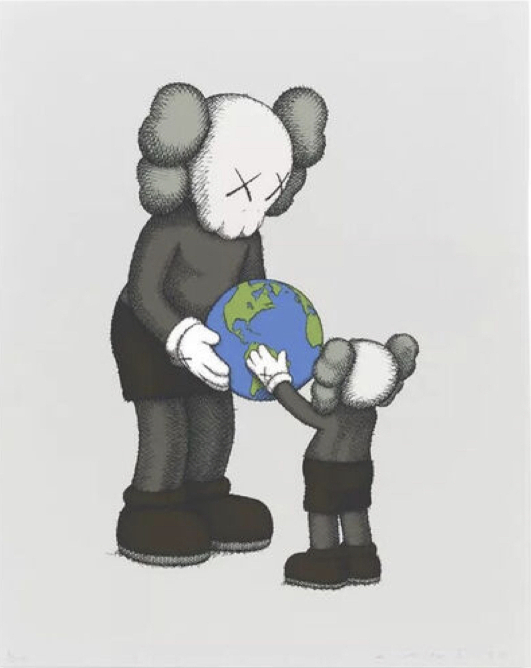 KAWS | The Promise (2023, Silkscreen Print) | Composition Gallery