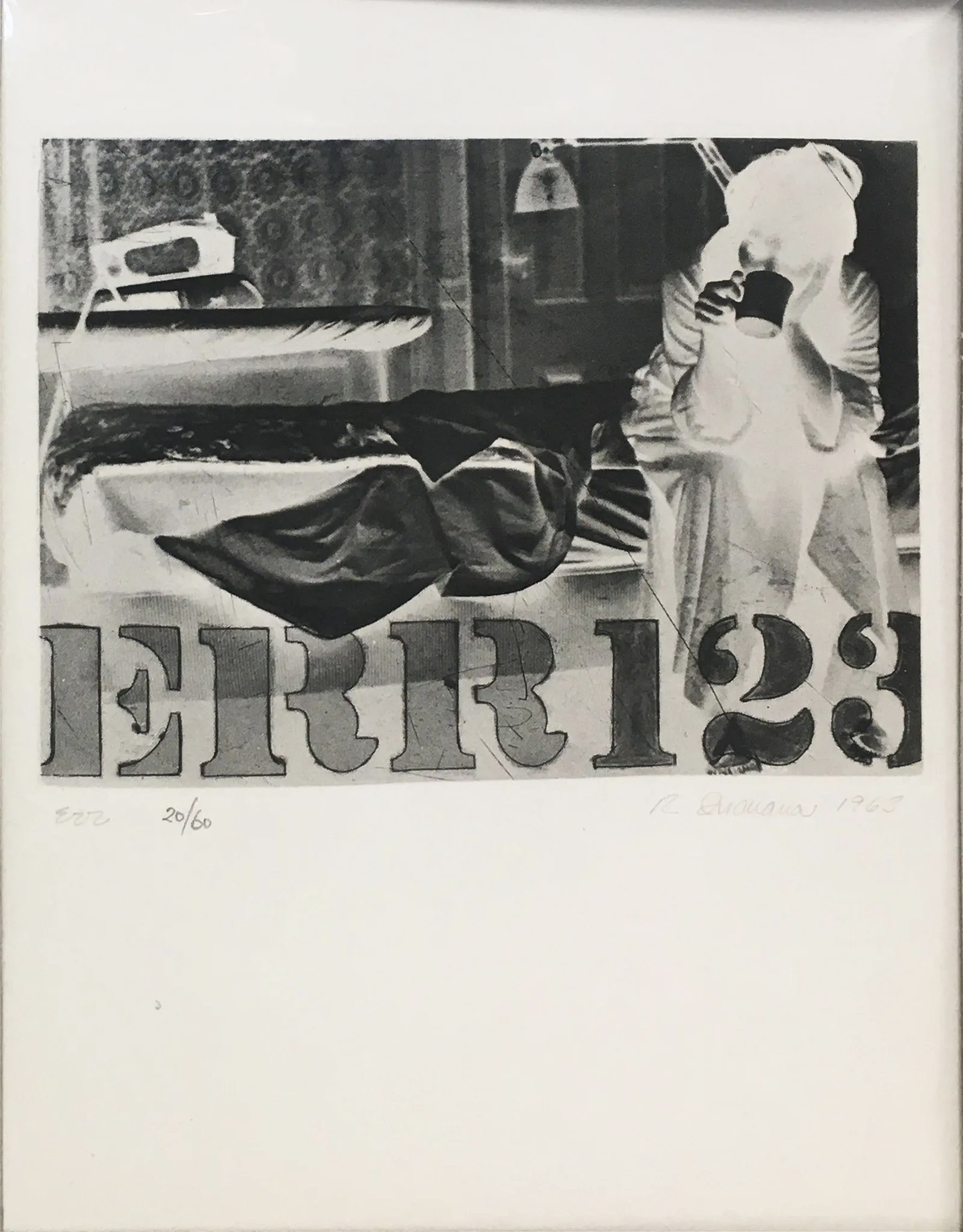 Robert Indiana – Err123, 1962 – Fotograbado
