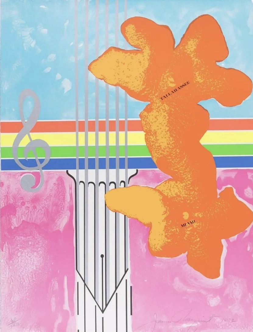 James Rosenquist – The World Art Festival, 1982 – Litografía