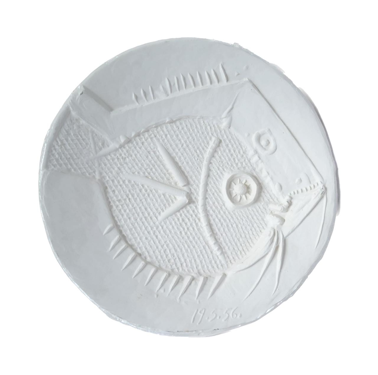 Pablo Picasso – Big Fish #332 B95, 1956 – Chapa