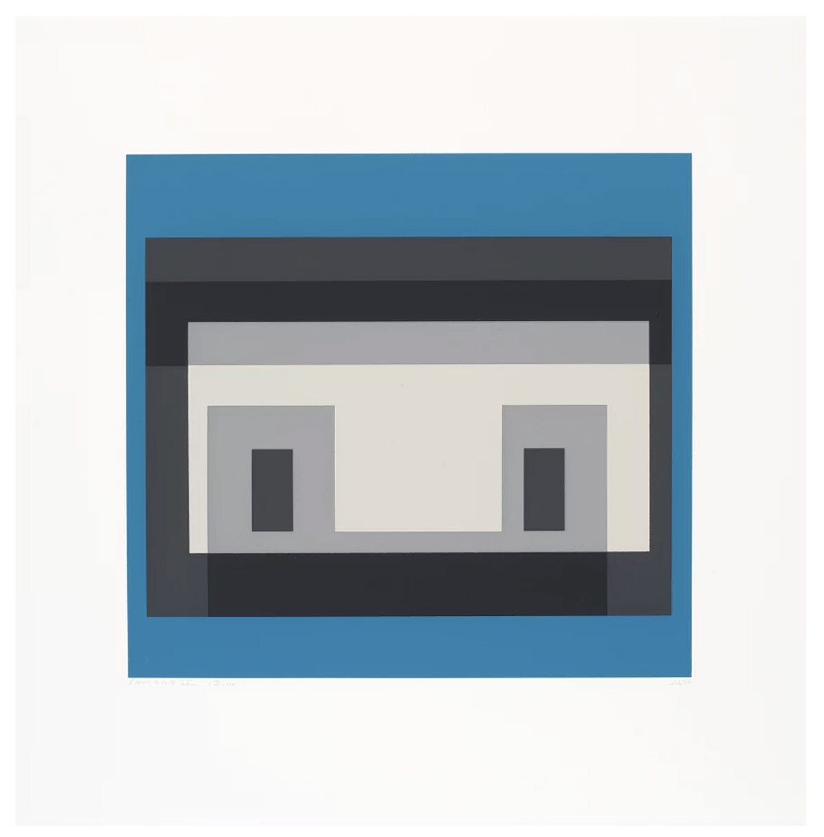 Josef Albers – Variants IV, from Ten Variants, 1966 – Screen-print