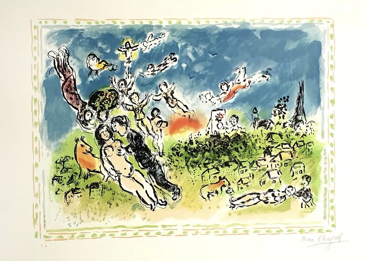 Marc Chagall – Summer's Dream, 1983 – Litografía