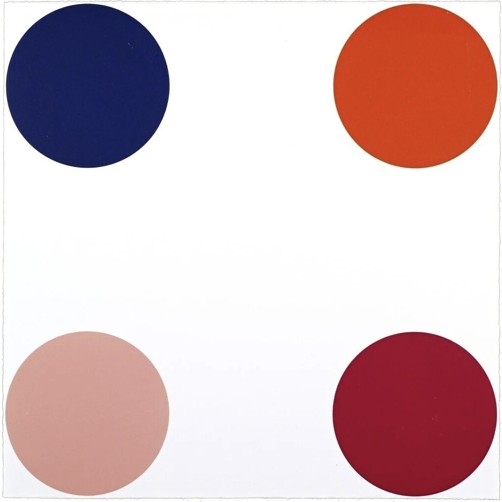Damien Hirst – Carbonyl Iron, 2011 – Xilografía