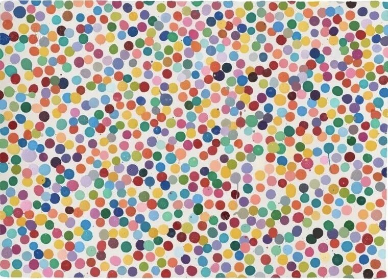 Damien Hirst – An incongruous destiny (The currency - 7491), 2021 – Técnica mixta