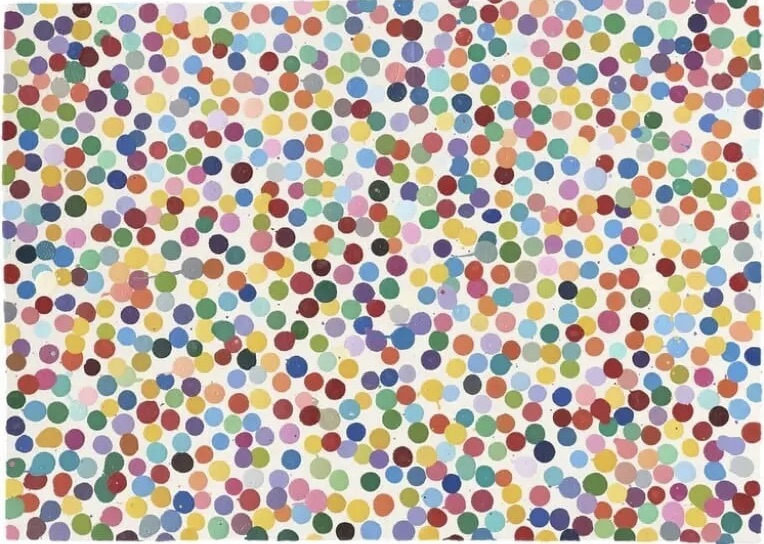 Damien Hirst – Any chance I can get (The currency - 9231), 2021 – Mixed média