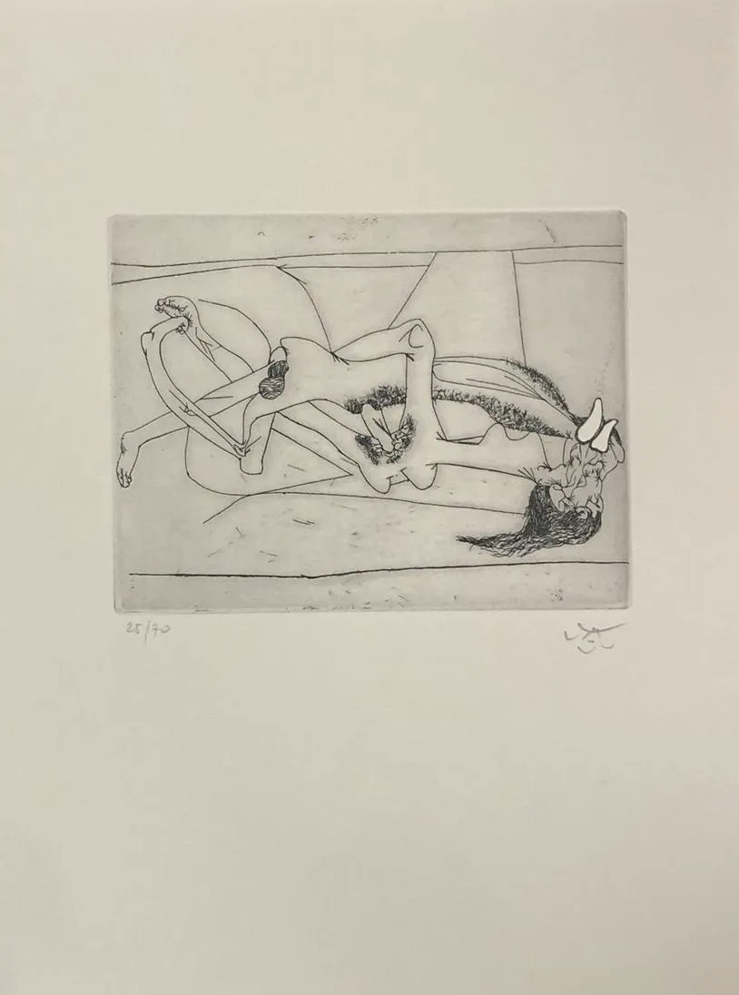 Roberto Matta – Untitled 212 (From the New School), 1980 – Gravure à l'eau-forte