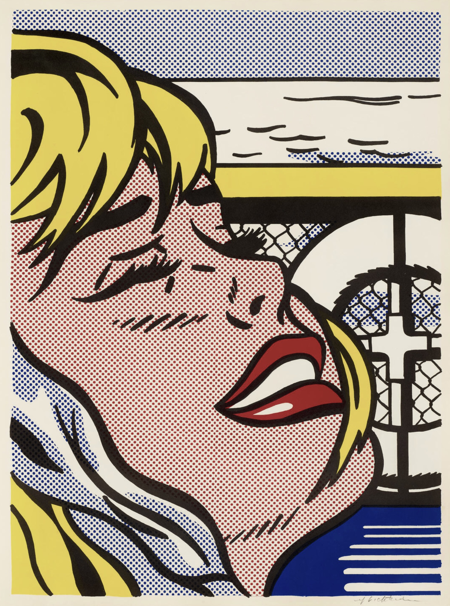 Roy Lichtenstein – Shipboard Girl, 1965 – Offsetdruck