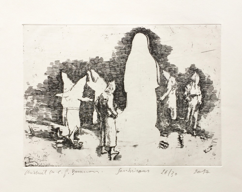 Michael Borremans – Soubirous, 2017 – Radierung