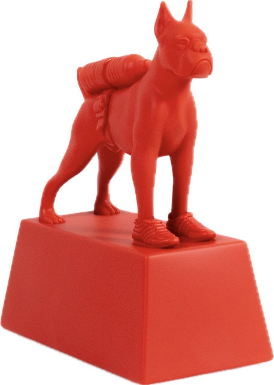 William Sweetlove – Water Warrior Red, 2022 – Plástico