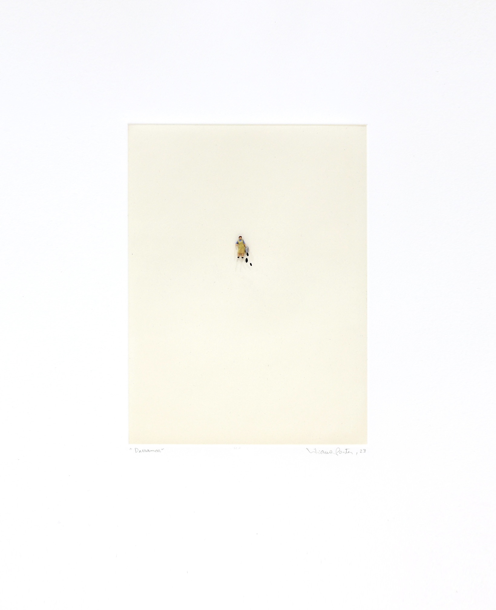 Liliana Porter – Derramar, 2023 – Collage