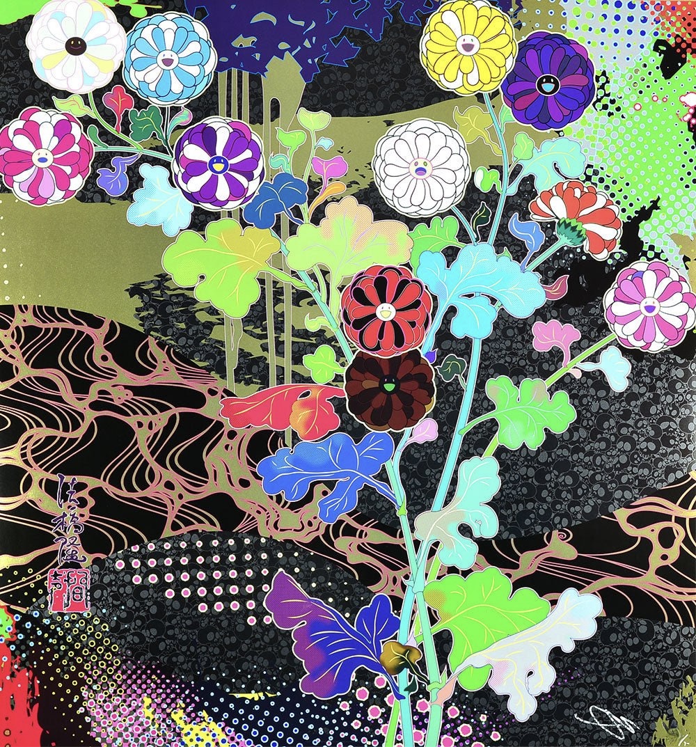 Takashi Murakami – Korin: Courtly elegance (Miyabi), 2020 – Lithographie