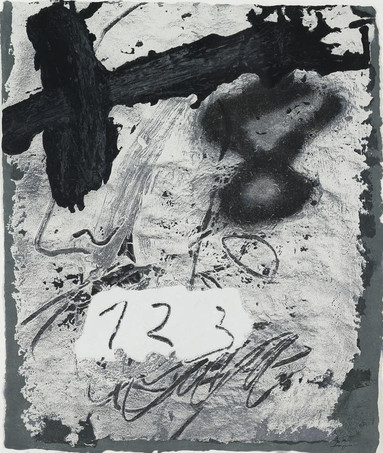 Antoni Tapies – Informal, 1987 – Etching and Aquatint