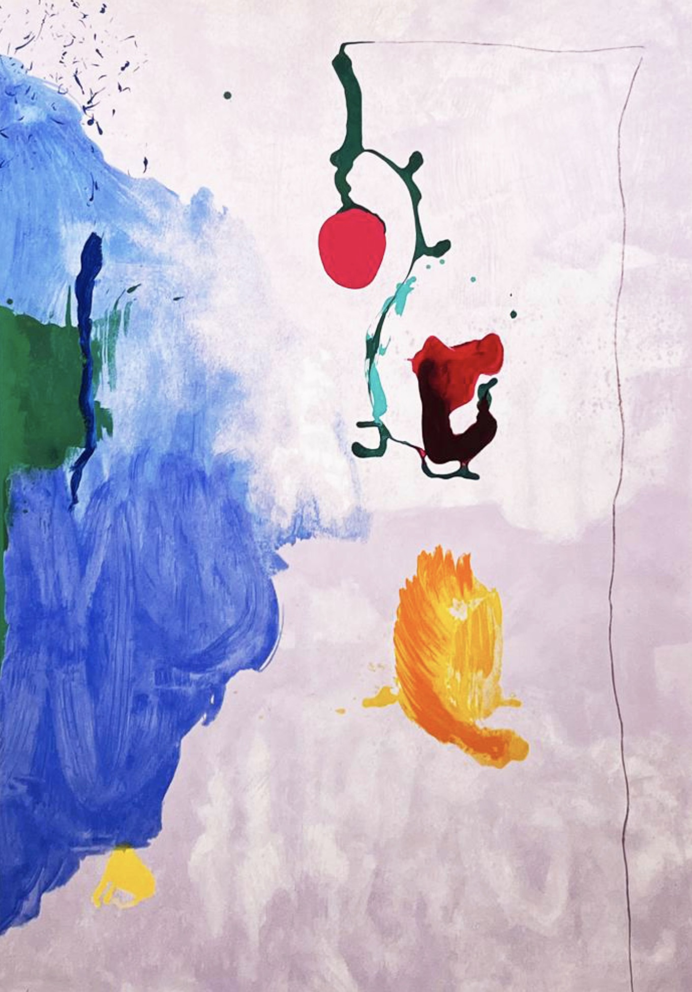 Helen Frankenthaler – Eve, 1995 – Screen-print