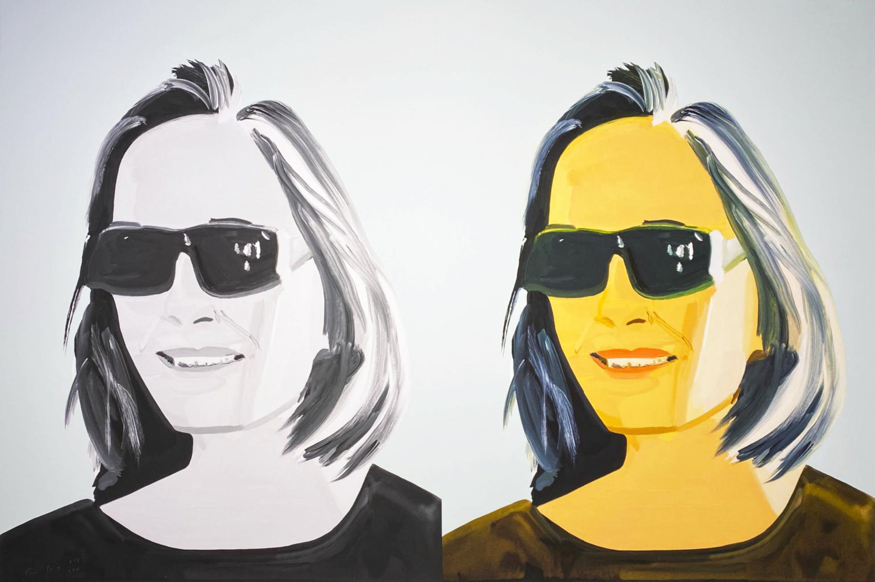 Alex Katz – Ada x 2, 2020 – Archival Print