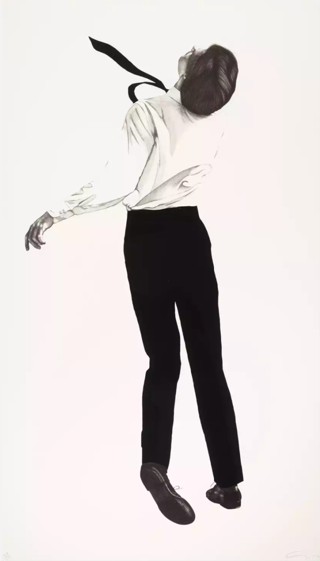 Robert Longo – Joseph (from the Men in the Cities series), 2000 – Litografía