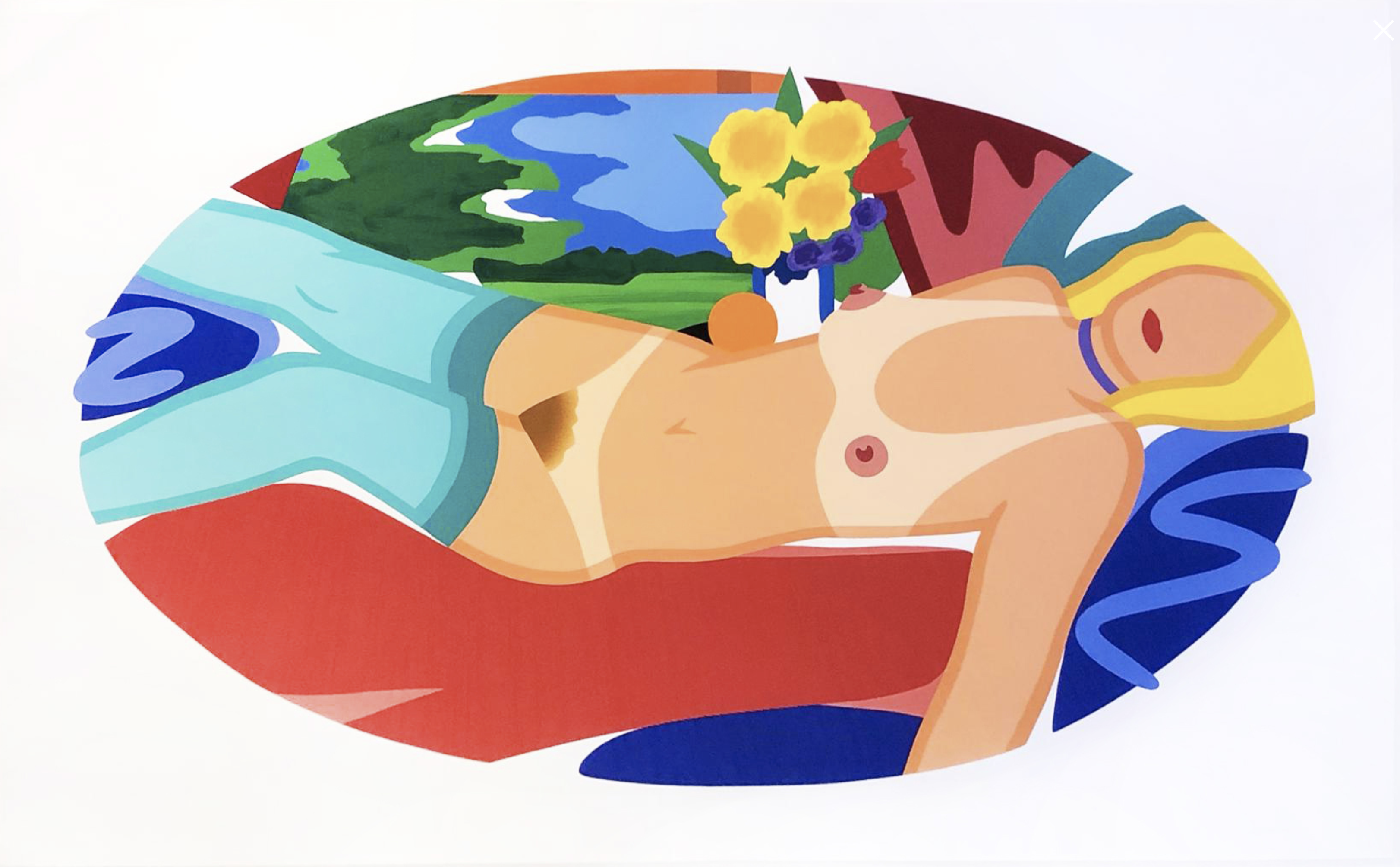 Tom Wesselmann – Beautiful Bedroom Kate, 1998 – Screen-print