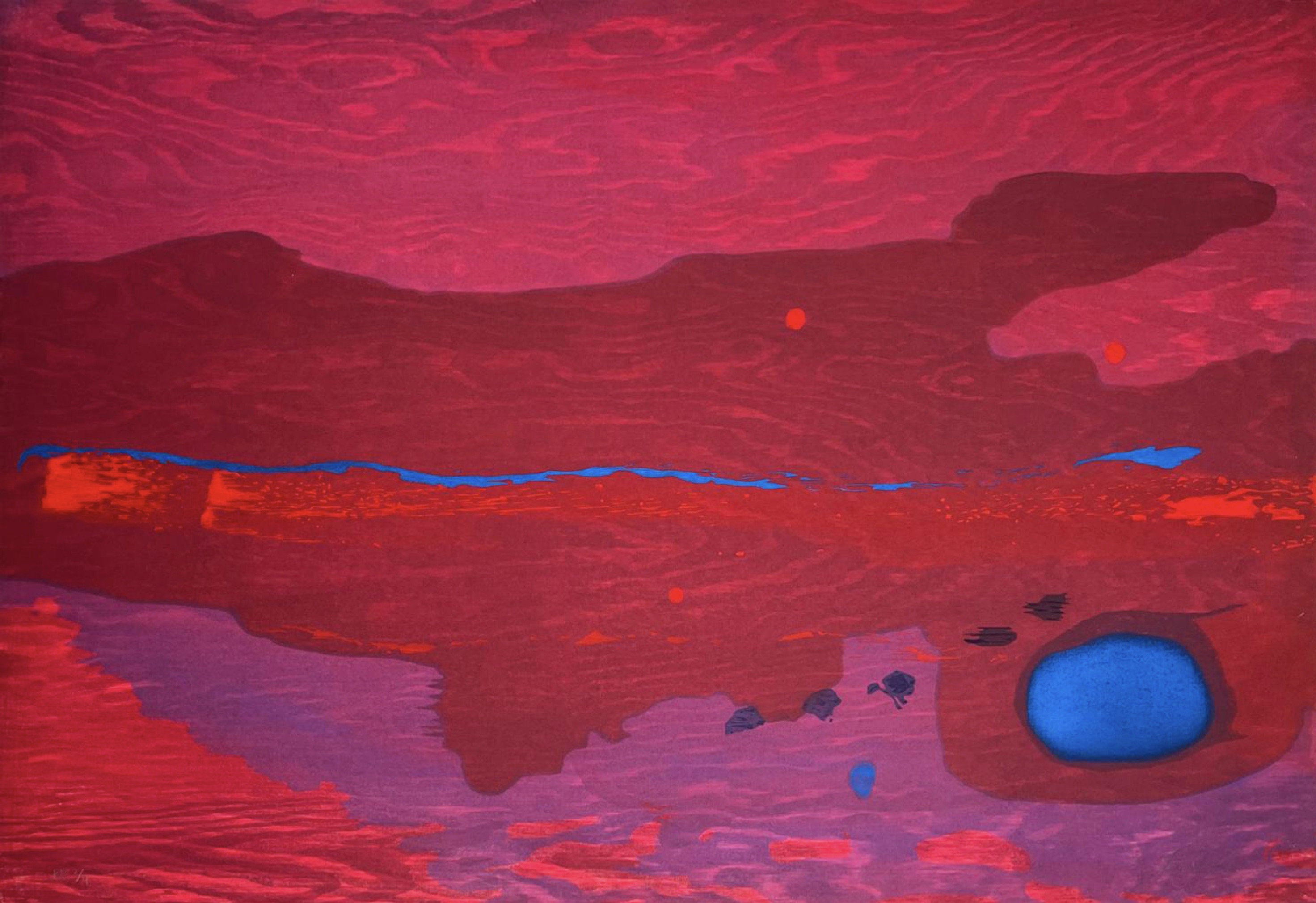 Helen Frankenthaler – Japanese Maple, 2005 – Técnica mixta
