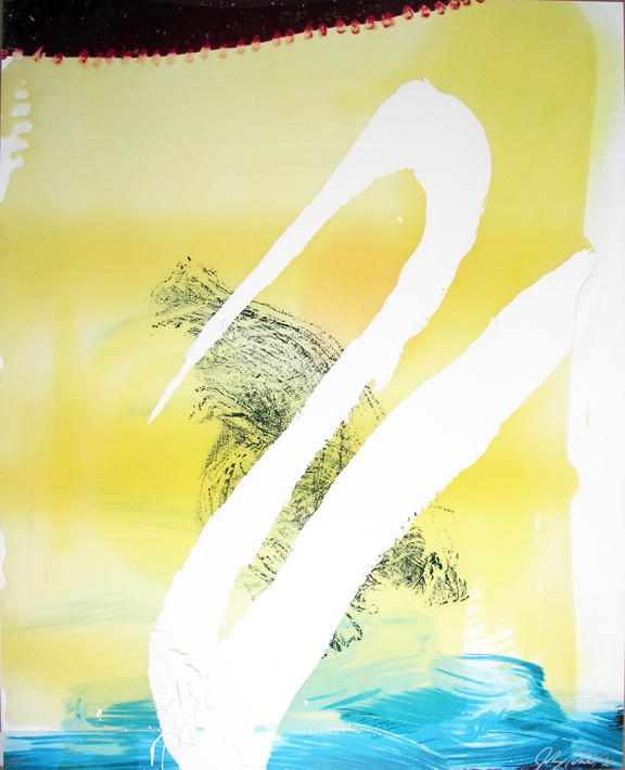 Julian Schnabel – Allen (Cordial love), 1998 – Zeefdruk