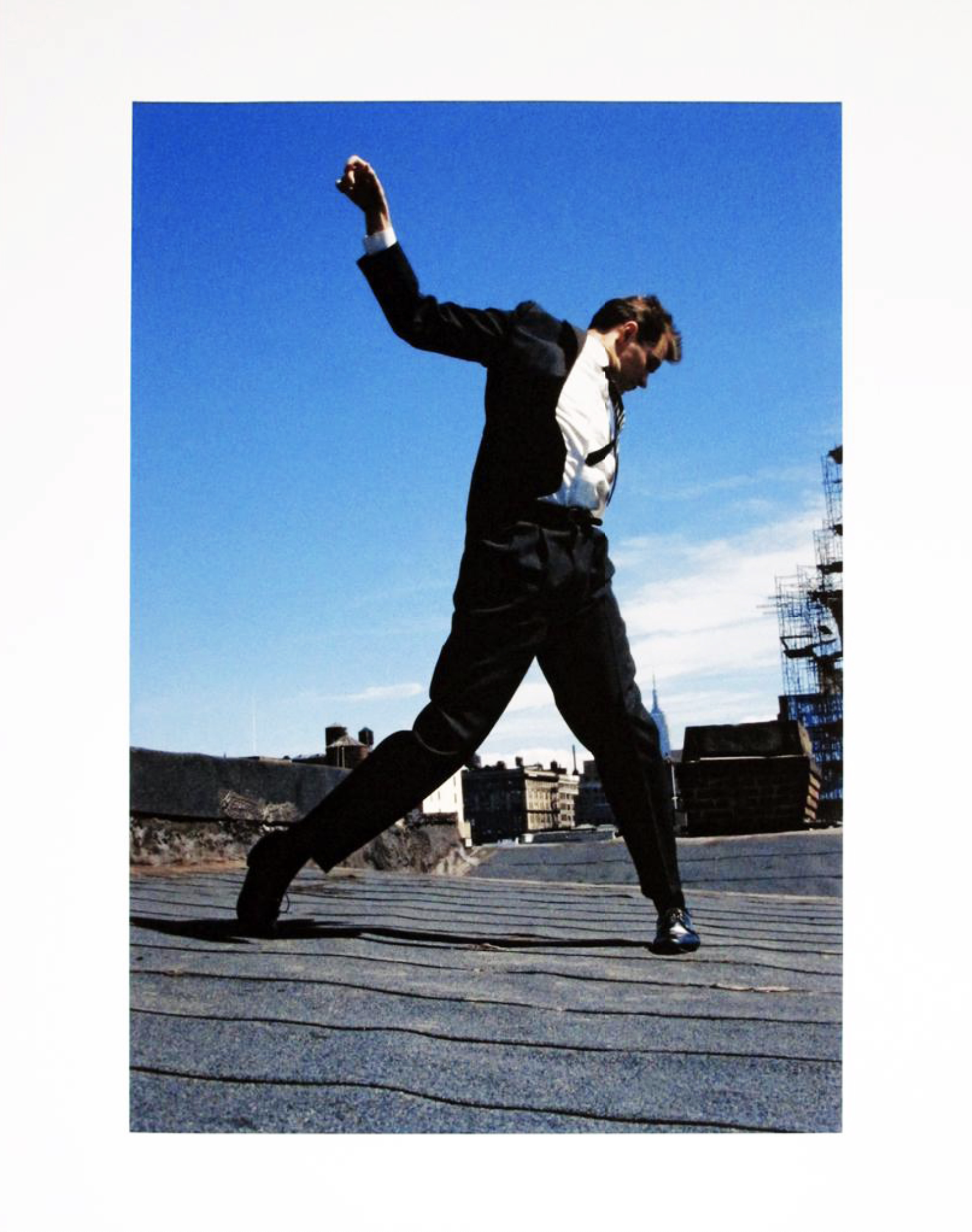 Robert Longo – Eric from Men in the Cities (color), 2014 – Archival-Print
