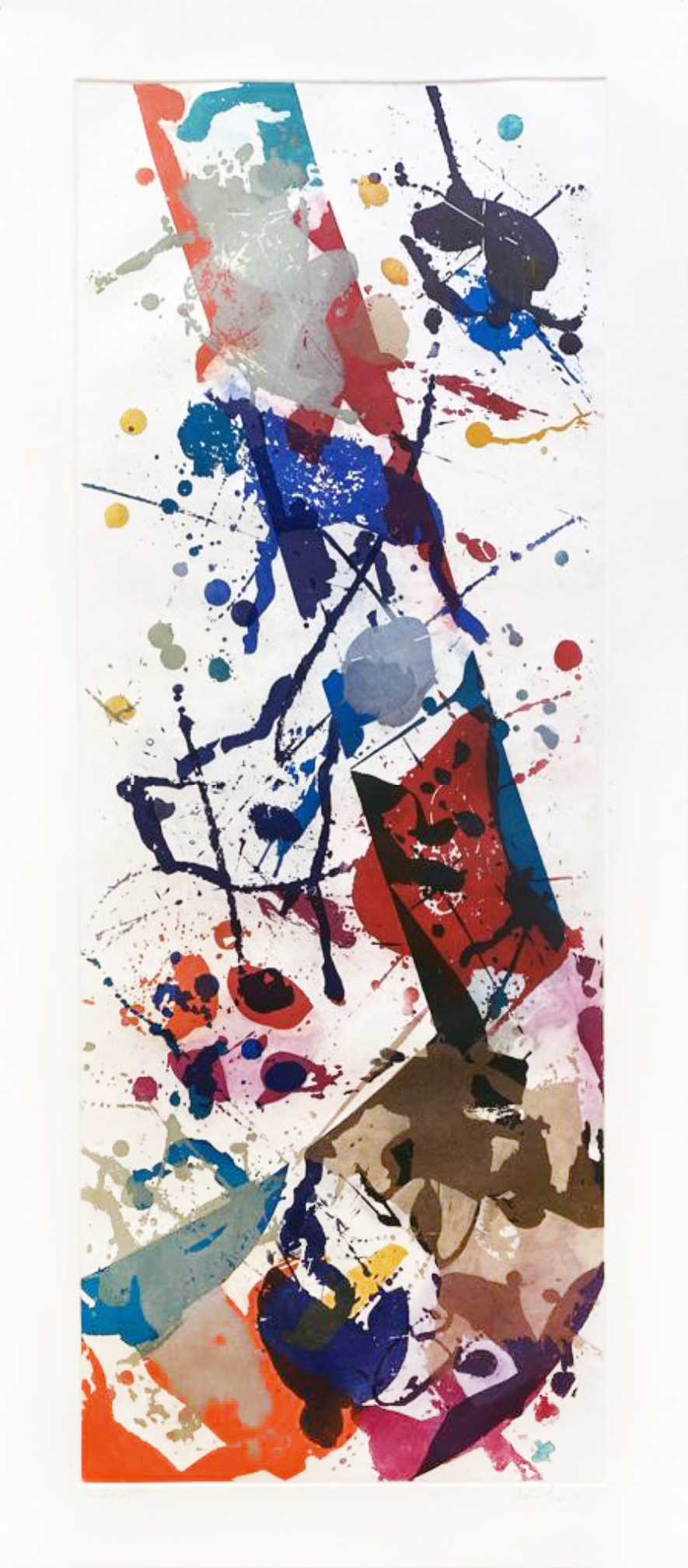 Sam Francis – Untitled (SFE-029), 1983 – Aguatinta