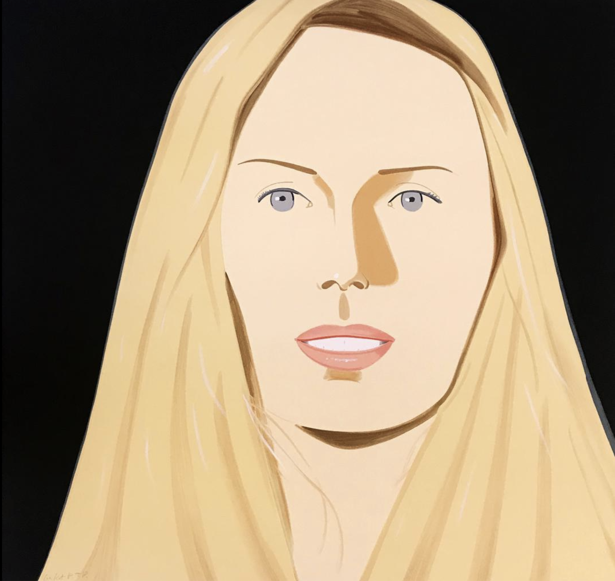 Alex Katz – Sara, 2012 – Siebdruck