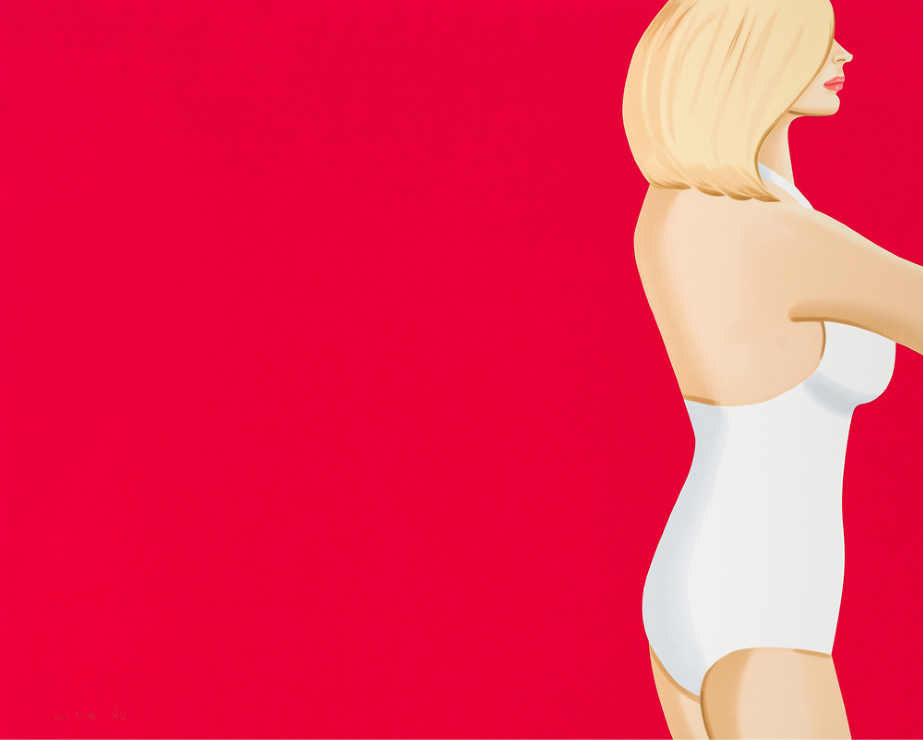Alex Katz – Coca-Cola Girl 3, 2019 – Siebdruck