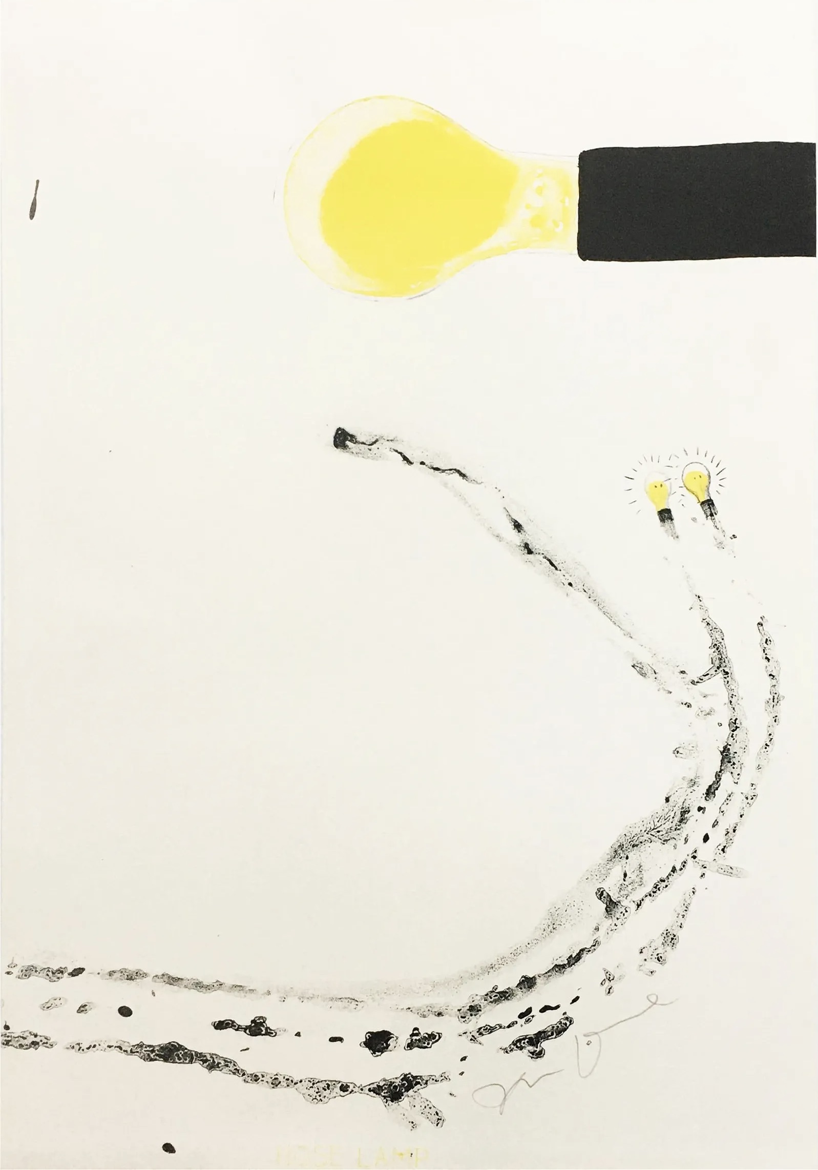 Jim Dine – Hose Lamp, 1968 – Lithografie