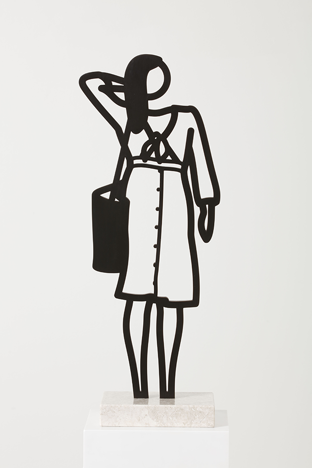 Julian Opie – Dress: Boston Statuette, 2020 – Brons