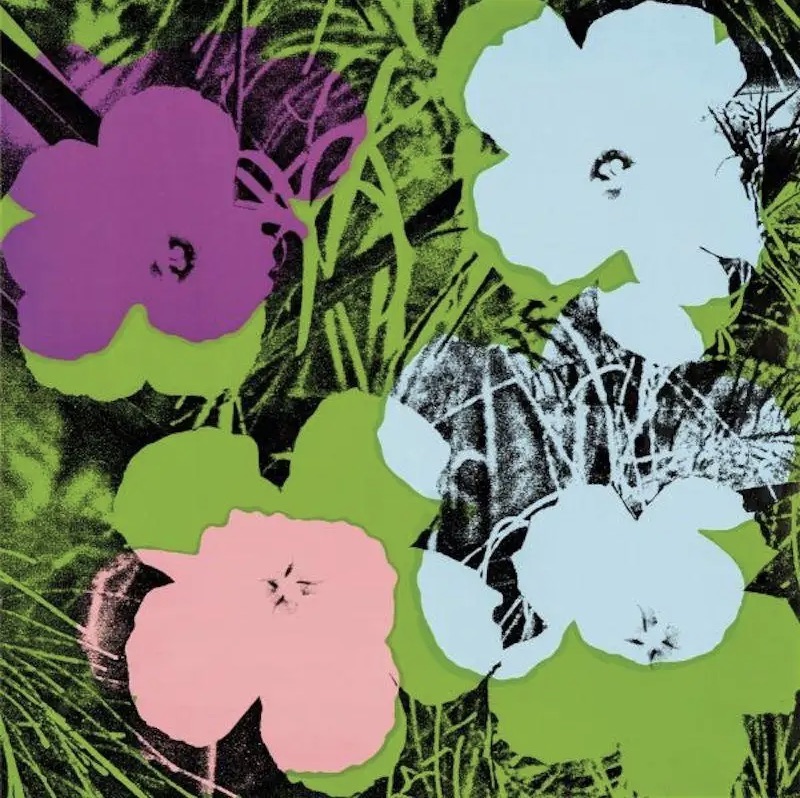 Andy Warhol – Flowers (FS II.64), 1970 – Screen-print