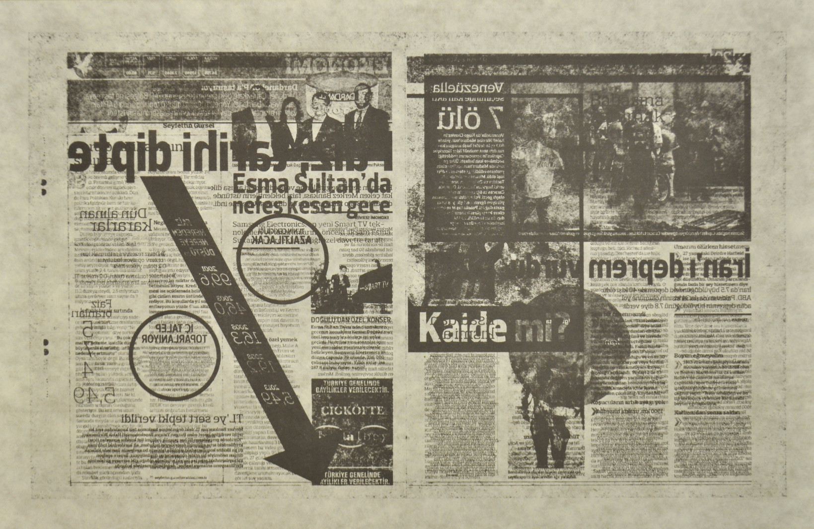 Jacob Kassay – Untitled 6/10 (Radikal), 2013 – Lithografie