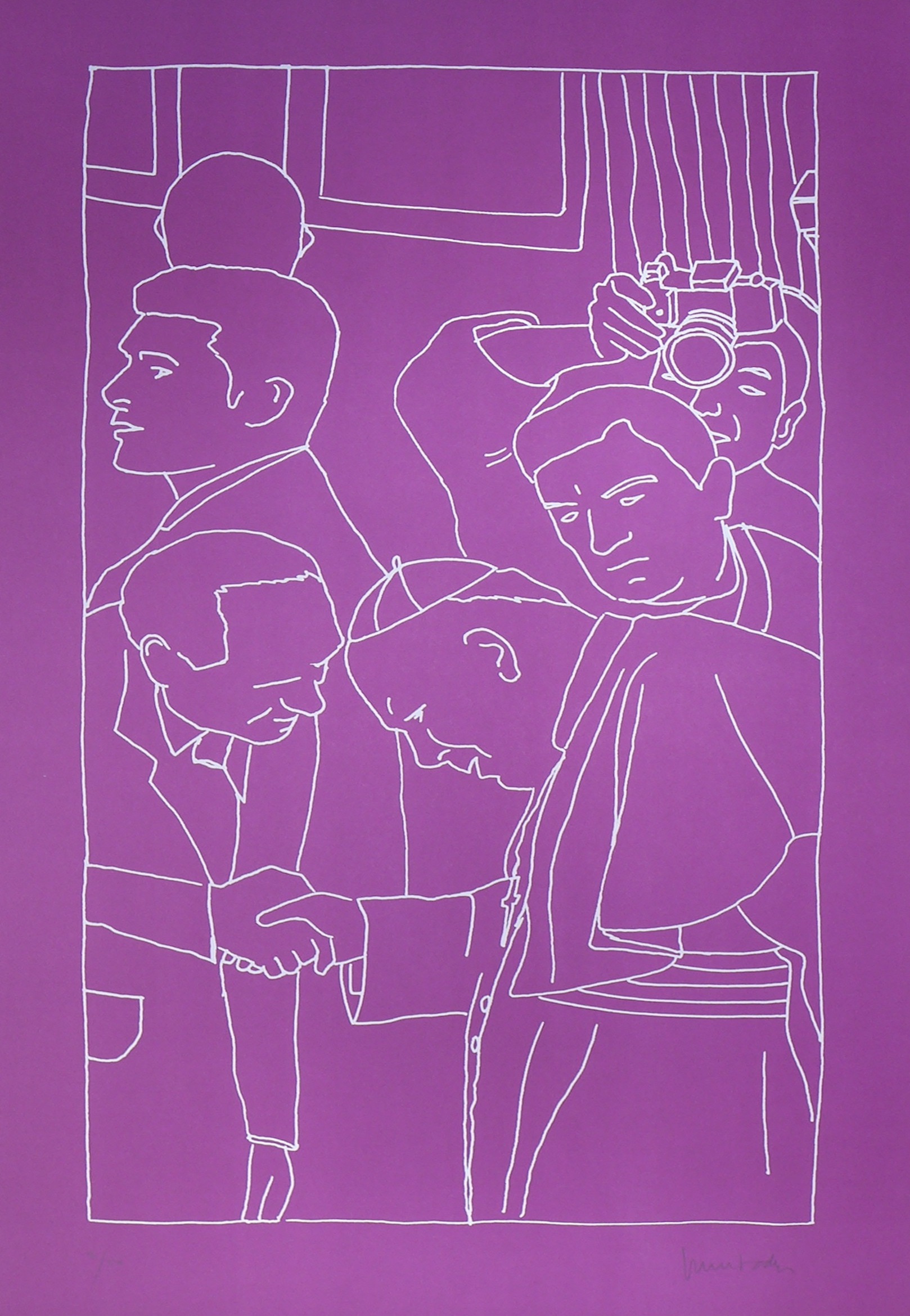 Antoni Muntadas – B+P, 2003 – Lithograph