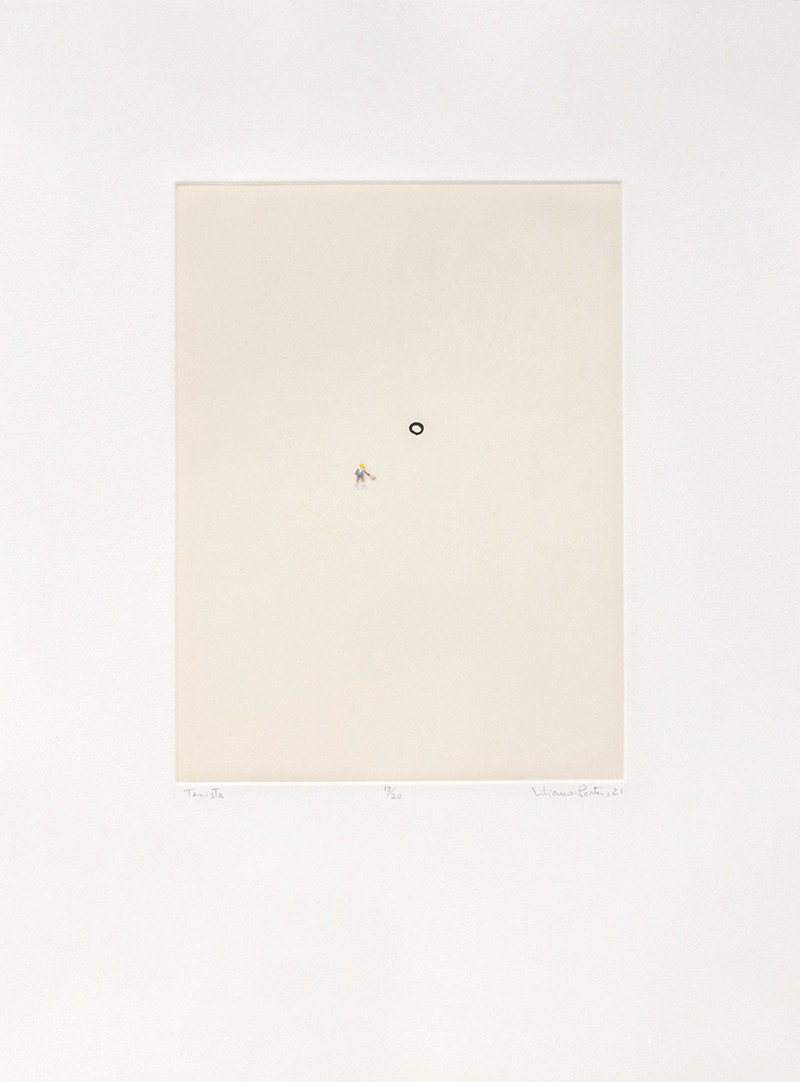 Liliana Porter – Tenista, 2021 – Collage