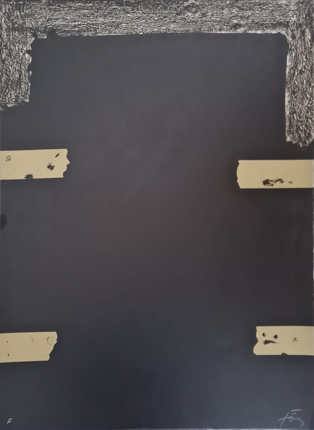 Antoni Tapies – Poems 5, 1974 – Lithographie