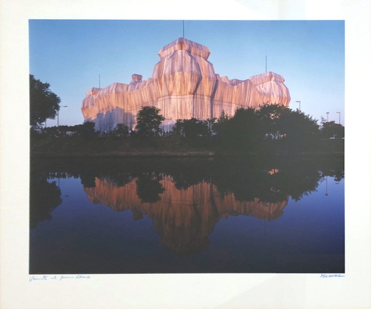 Javacheff Christo – Wrapped Reichstag/Berlin Nachmittag, 1995 – Foto