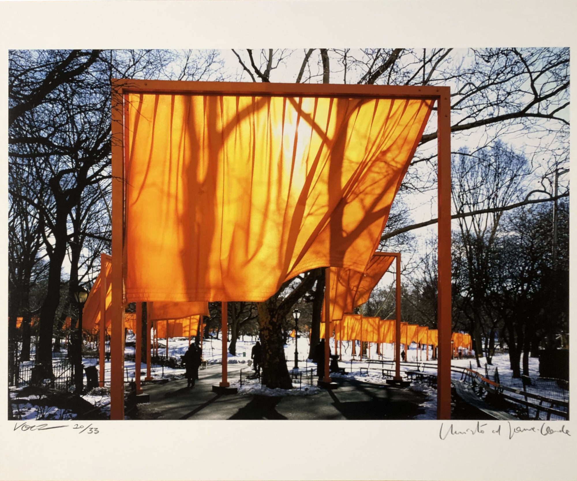 Javacheff Christo – The Gates III, 2005 – Photographie