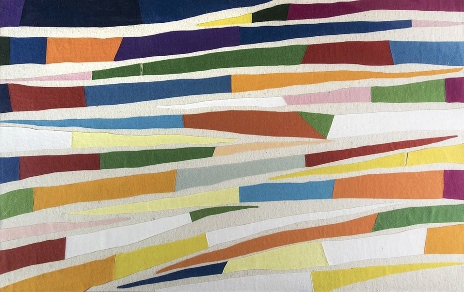 Piero Dorazio – Untitled (Collage), 1974 – Collage