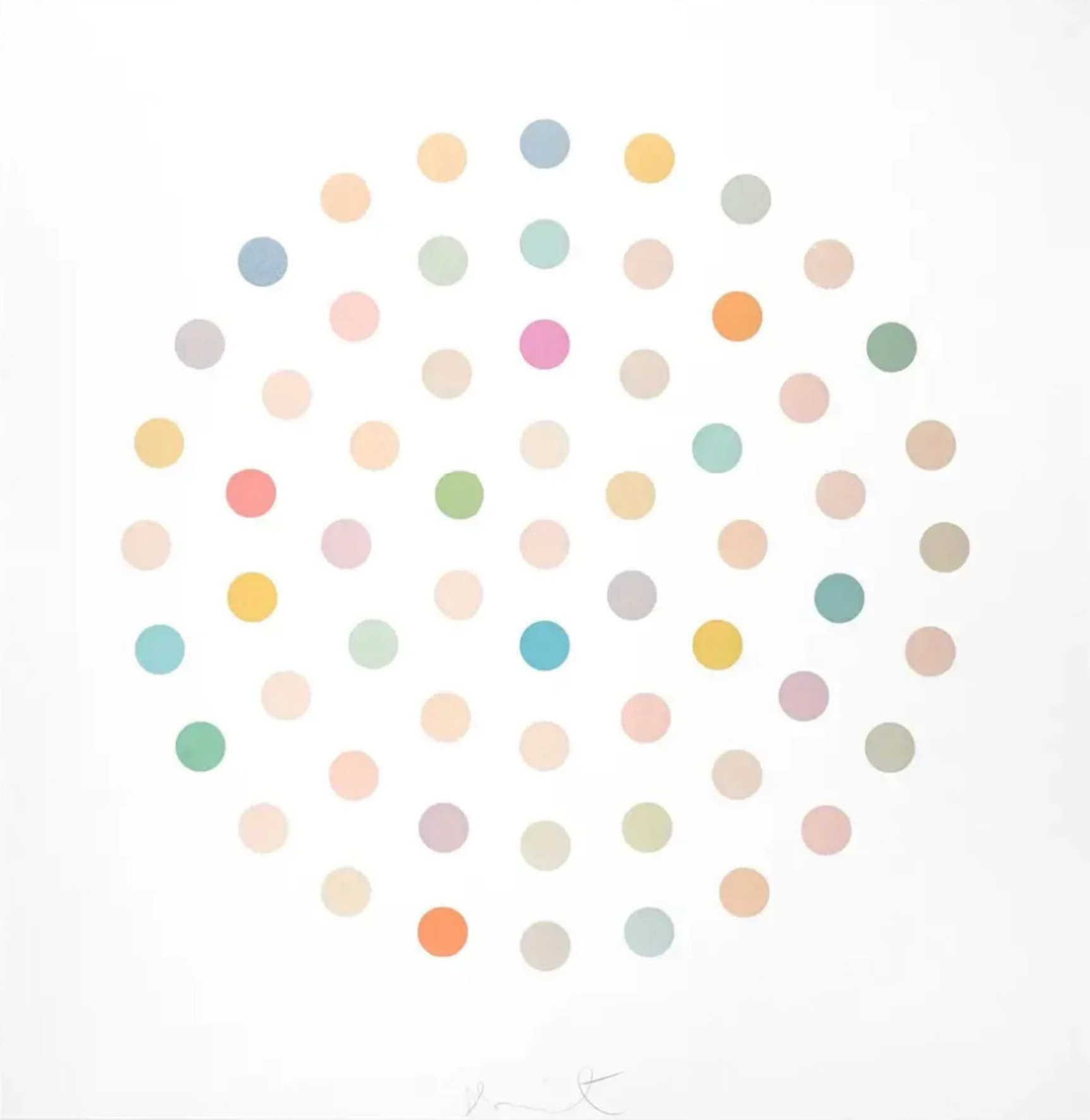 Damien Hirst – Ciclopirox Olamine, 2004 – Gravure