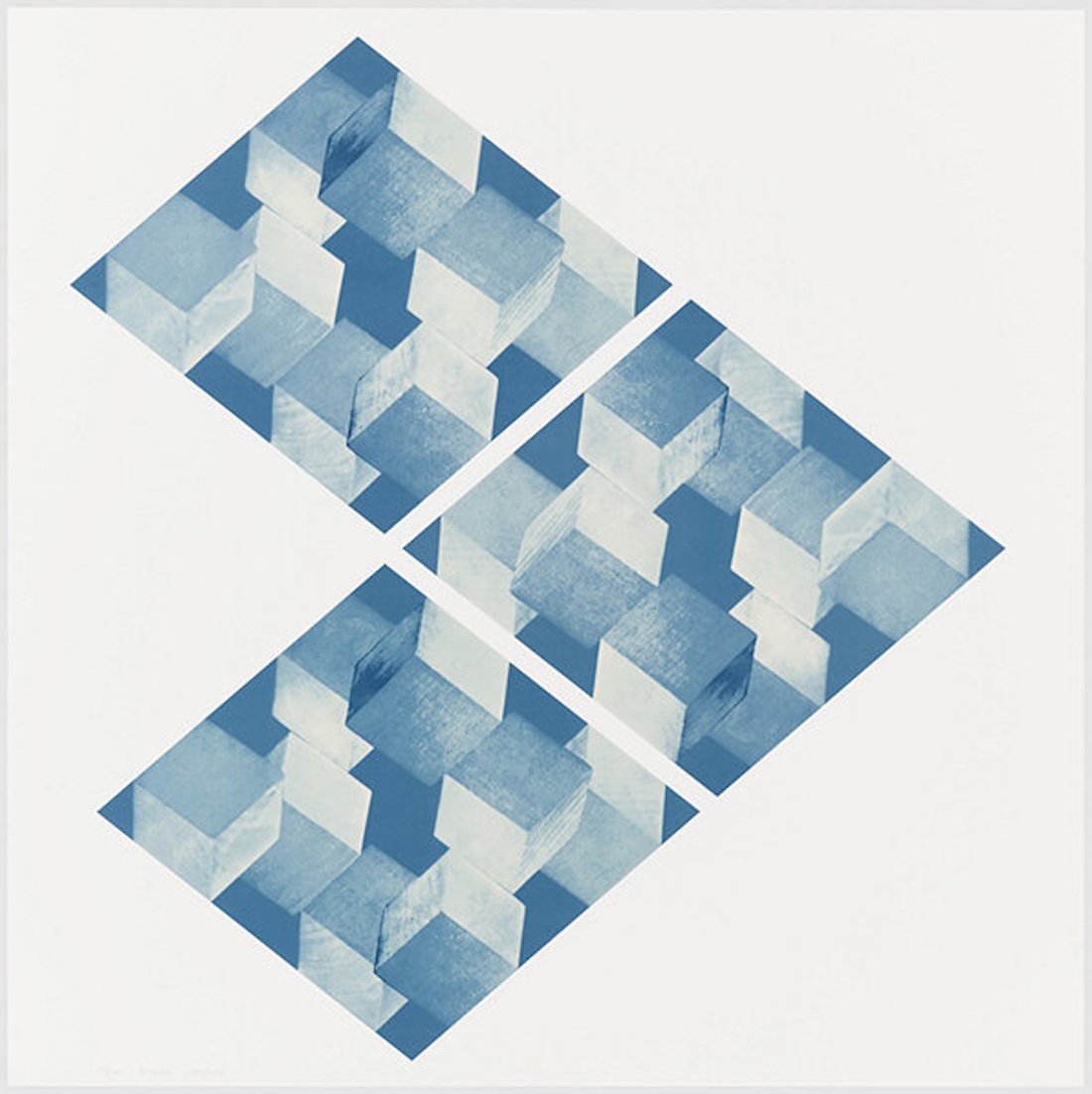Mel Bochner – Untitled (Four X Four X Four), 1990 – Screen-print