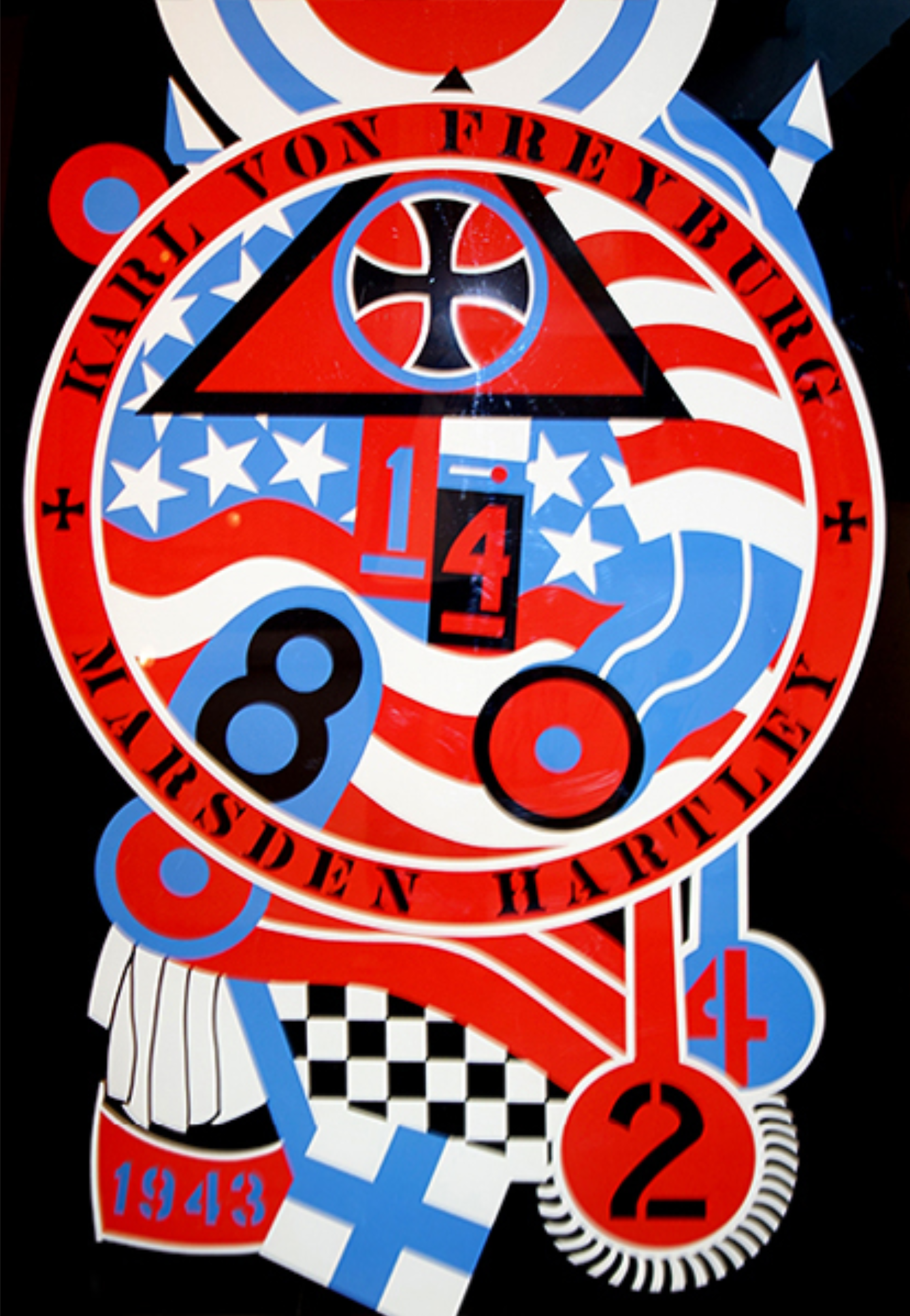 Robert Indiana – The Hartley Elegies: The Berlin Series - KvF 5, 1990 – Serigrafía