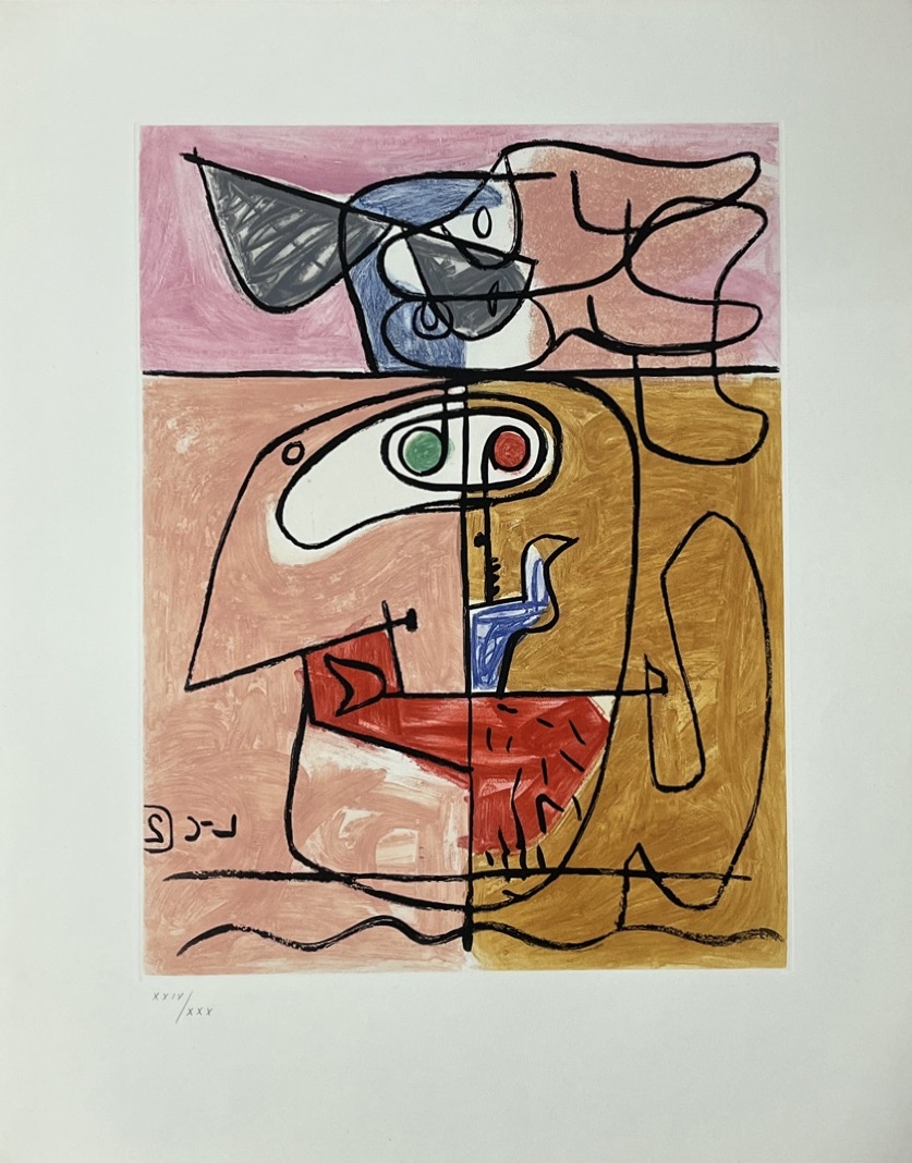 Le Corbusier – Unité 2, 1963-1965 – Etching and Aquatint