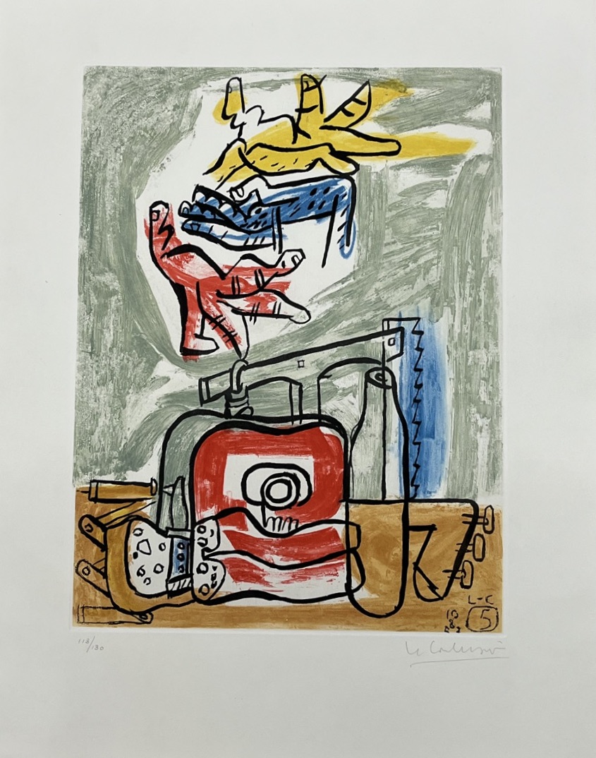 Le Corbusier – Unité 5, 1963-1965 – Etching and Aquatint