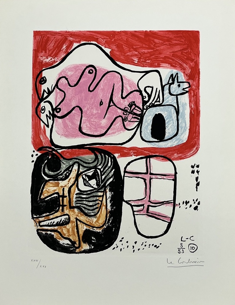 Le Corbusier – Unité 10, 1963-1965 – Etching and Aquatint