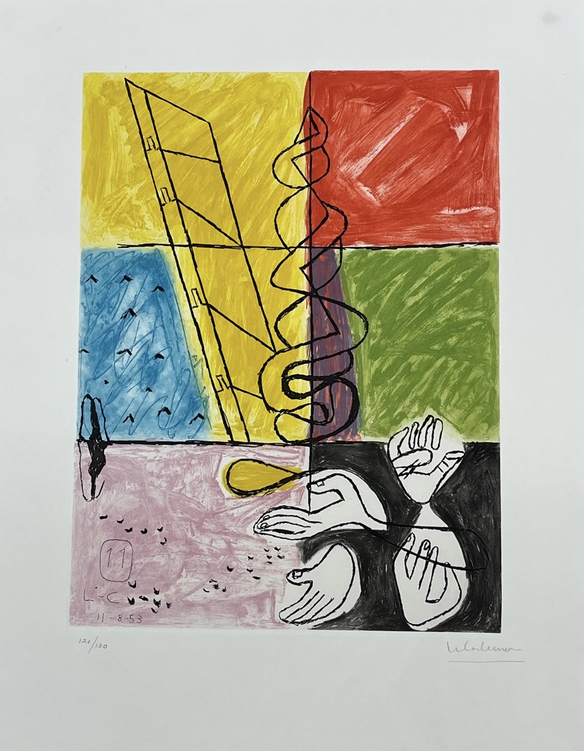 Le Corbusier – Unité 11, 1963-1965 – Etching and Aquatint
