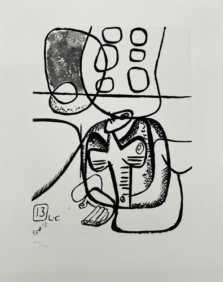 Le Corbusier – Unité 13, 1963-1965 – Etching and Aquatint
