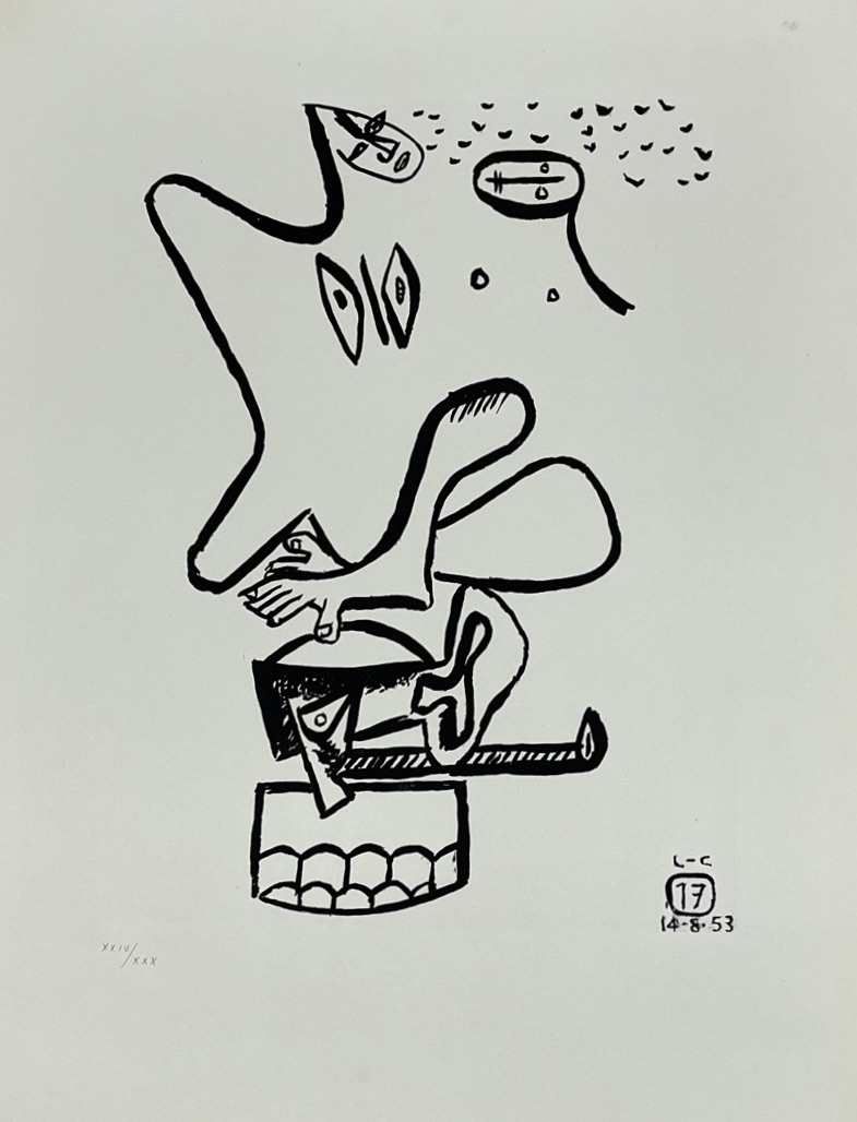 Le Corbusier – Unité 17, 1963-1965 – Etching and Aquatint