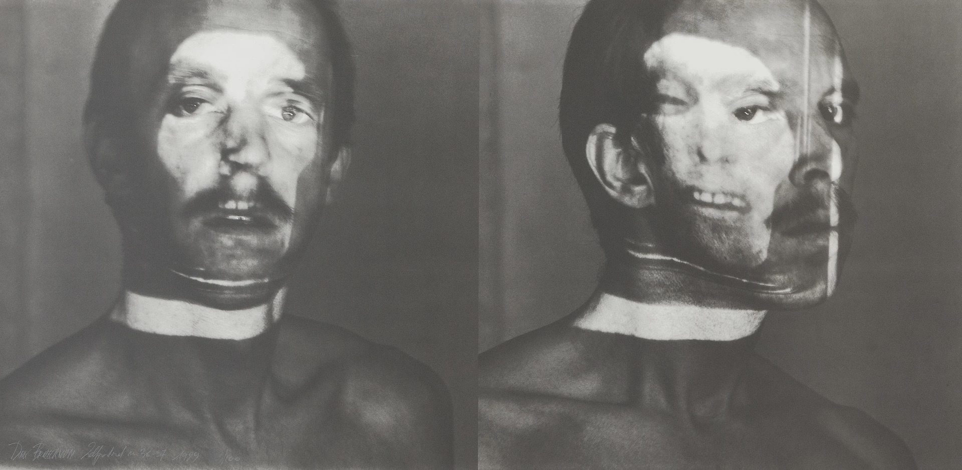 Dirk Braeckman – Self-portrait, 1989 – Photograph
