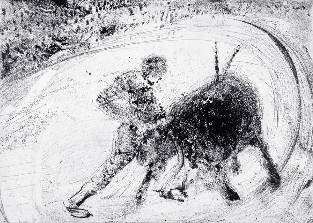 Miquel Barceló – Lanzarote 51, 2002 – Etching and Aquatint