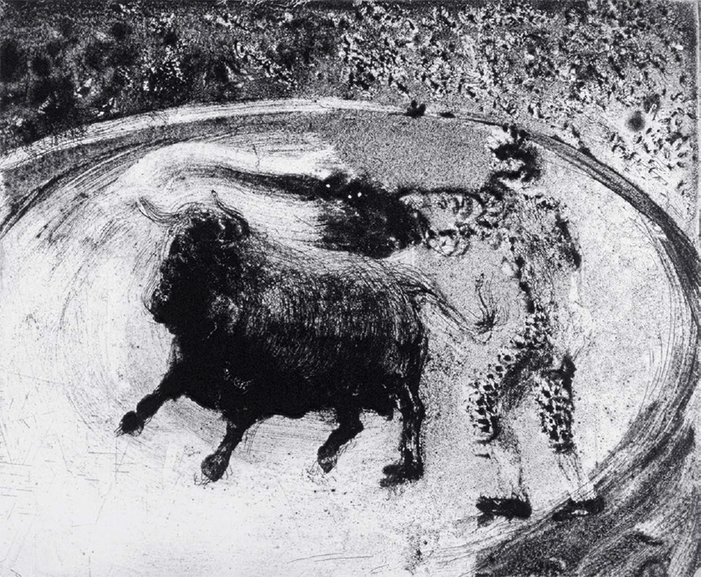 Miquel Barceló – Lanzarote 49, 2002 – Ets en Aquatint
